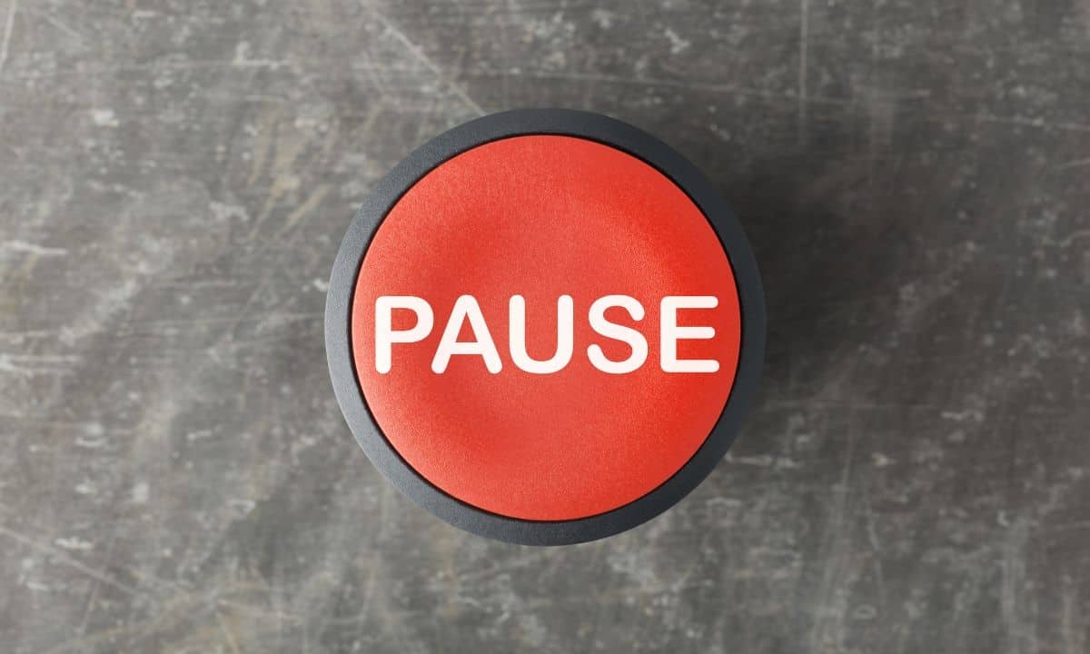 Pause When Agitated or Doubtful